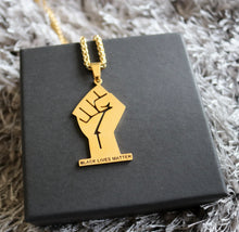 Load image into Gallery viewer, Black Lives Matter Necklace