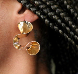 Gold Xylo Earrings