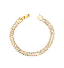 Load image into Gallery viewer, Gold Plated Diamond Bracelet
